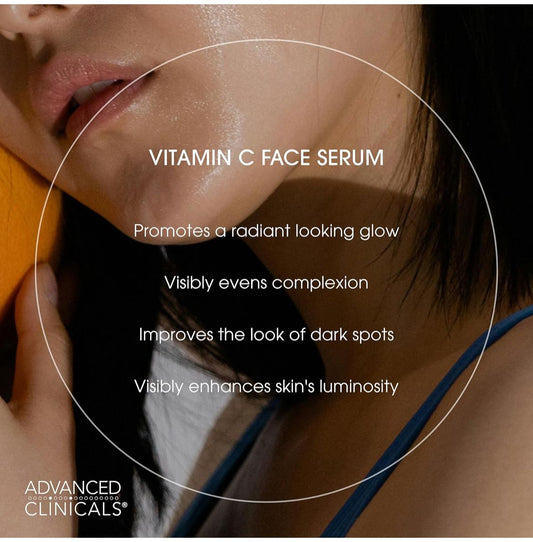 Advanced Clinicals Brightening Vitamin C Face Serum